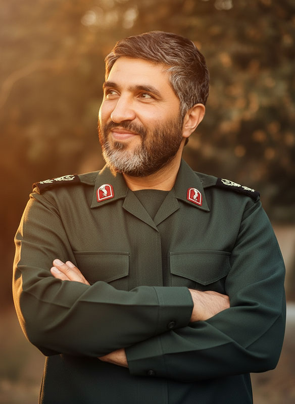 تصویر باکیفیت از سردار شهید حاج احمد کاظمی